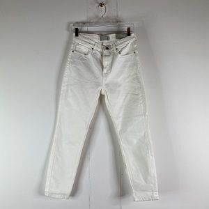 🆕Everlane High Rise Skinny 29 Ankle Jeans White